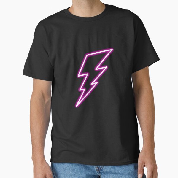 Item preview, Pink neon lightning bolt  designed and sold by Artsyscales21.