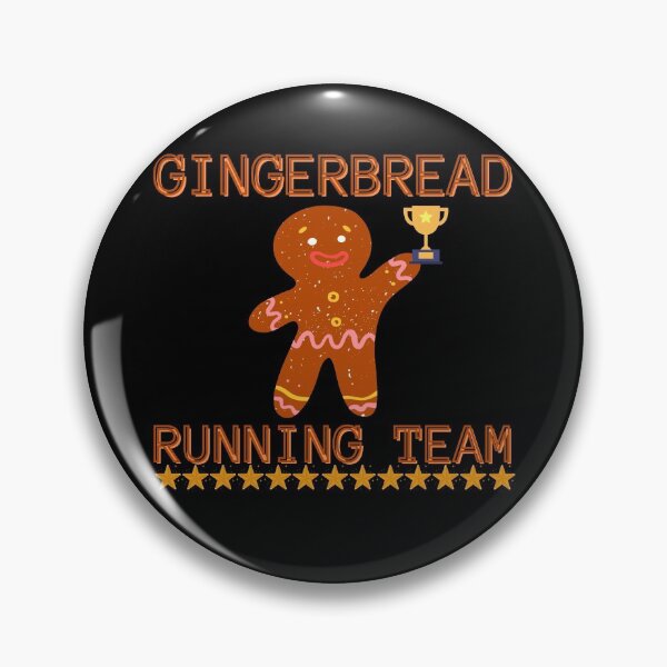 Item preview, Gingerbread Running Team designed and sold by Vibing-Right.