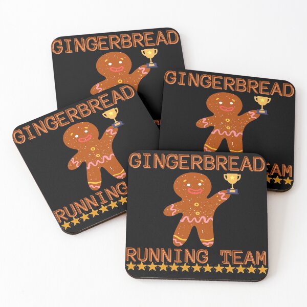 Item preview, Gingerbread Running Team designed and sold by Vibing-Right.