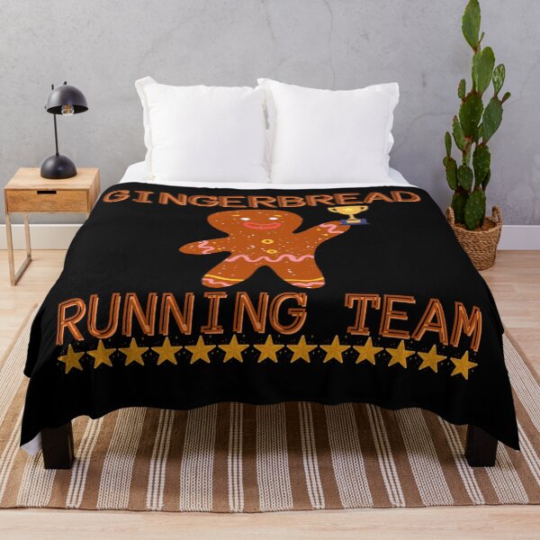 Item preview, Gingerbread Running Team designed and sold by Vibing-Right.