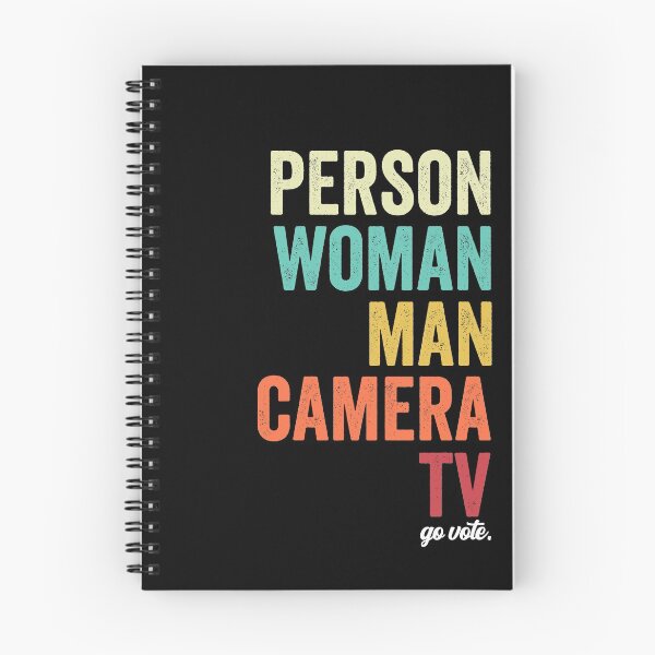 Item preview, Person. Woman. Man. Camera. TV. Go Vote! designed and sold by majuga.