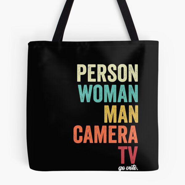 Item preview, Person. Woman. Man. Camera. TV. Go Vote! designed and sold by majuga.