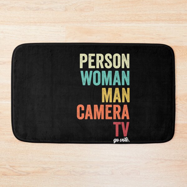 Item preview, Person. Woman. Man. Camera. TV. Go Vote! designed and sold by majuga.