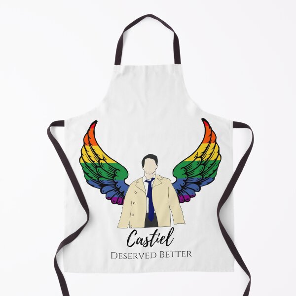 Item preview, Castiel deserved better with rainbow wings designed and sold by LannisterOnMars.