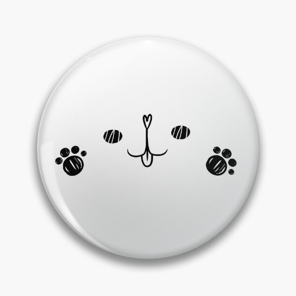 Item preview, Cat cloth mask : cute , funny , gift , for , friend , heart , nose , mouth , pink , illustration , patern  designed and sold by FLASHOP.