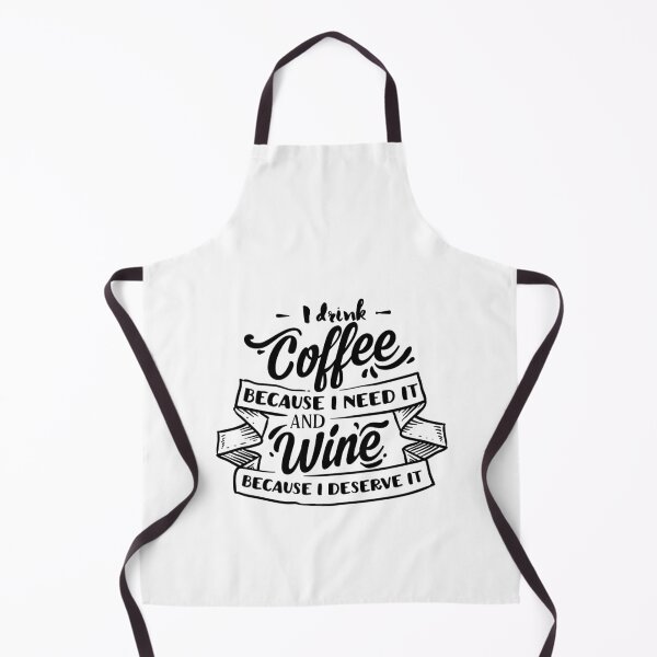 Item preview, I Drink Coffee Because I Need IT And wine Because I Deserve It designed and sold by shivani21061993.