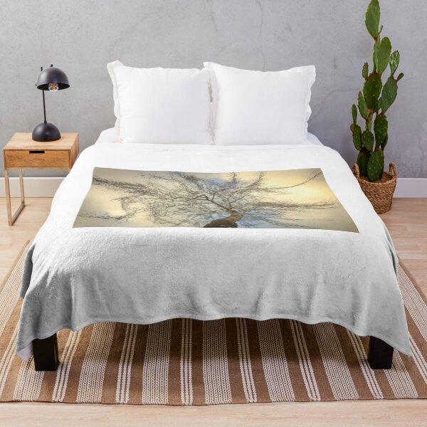 Item preview, Beautiful tree branches situated against a stunning  colorful sky designed and sold by Anita van Gendt.