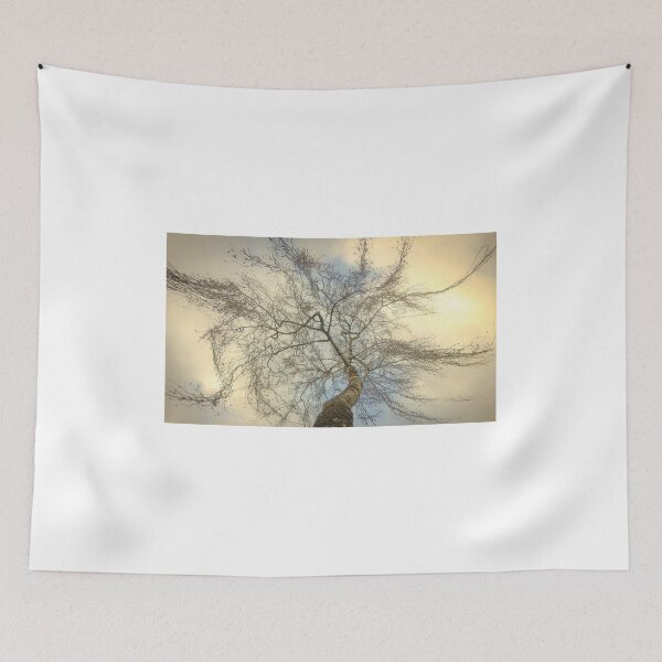 Item preview, Beautiful tree branches situated against a stunning colorful sky designed and sold by Anita van Gendt.