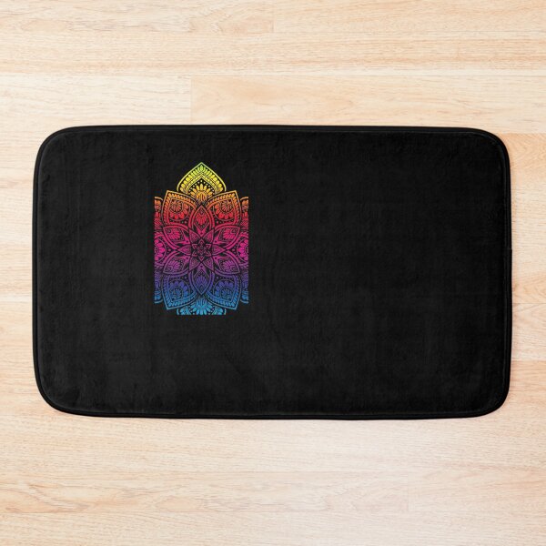 Artikelvorschau, Rainbow Mandala Namaste Buddhism Yoga Lover Meditation entworfen und verkauft von majuga.