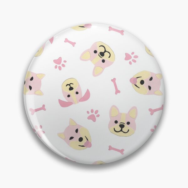 Item preview, Happy Dog Papercut // Pink & Yellow designed and sold by The Wellington Boot.