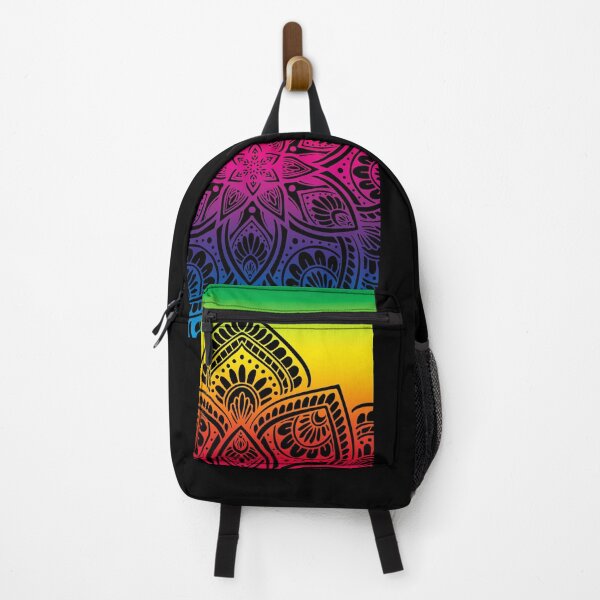 Artikelvorschau, Namaste Rainbow Mandala Buddhism Yoga Lover Meditation entworfen und verkauft von majuga.