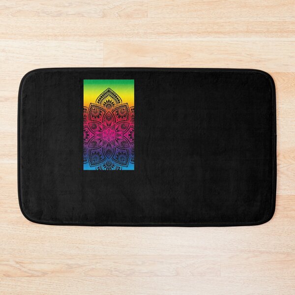 Artikelvorschau, Namaste Rainbow Mandala Buddhism Yoga Lover Meditation entworfen und verkauft von majuga.