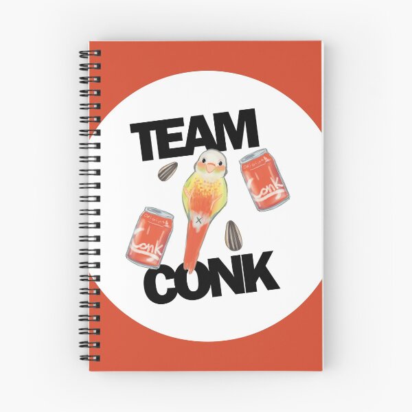 Item preview, Team conk conure designed and sold by Otenbadesign.