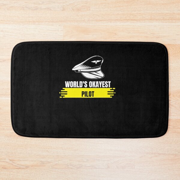 Item preview, World's Okayest Pilot designed and sold by sketchypages.