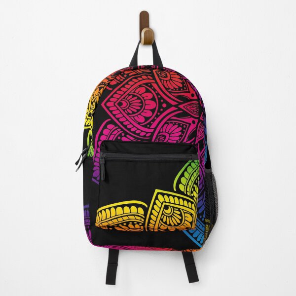 Item preview, Namaste Rainbow Mandala Buddhism Yoga Lover Om Meditation designed and sold by majuga.