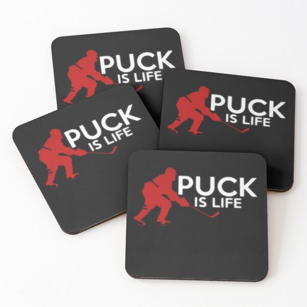 Item preview, Puck Is Life (Hockey) designed and sold by Ghostach.