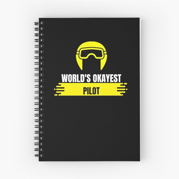 Item preview, World's Okayest Pilot designed and sold by sketchypages.