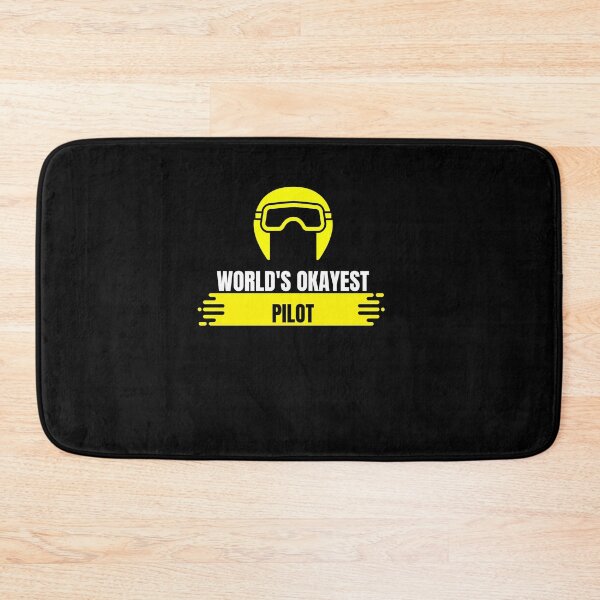 Item preview, World's Okayest Pilot designed and sold by sketchypages.