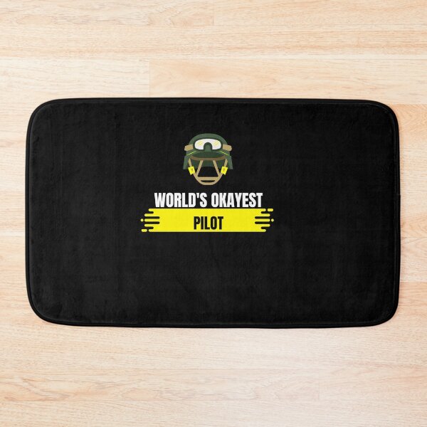 Item preview, World's Okayest Pilot designed and sold by sketchypages.
