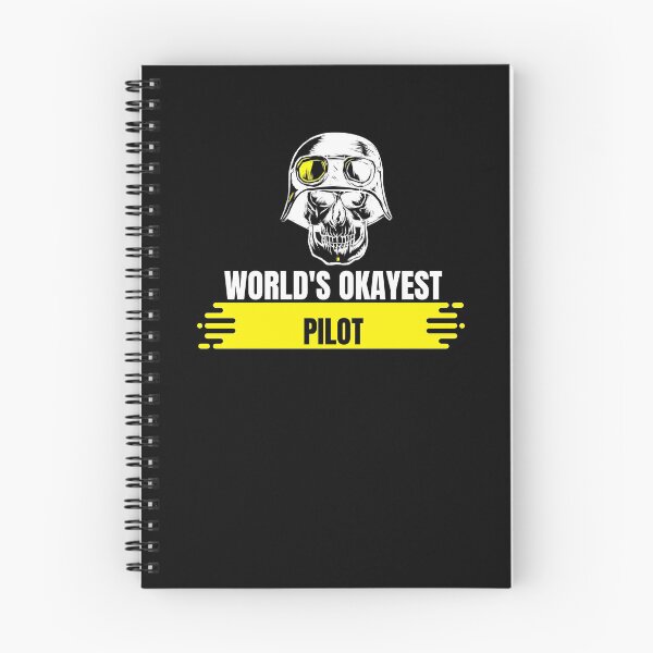 Item preview, World's Okayest Pilot designed and sold by sketchypages.
