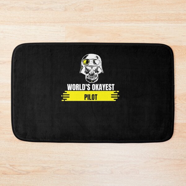 Item preview, World's Okayest Pilot designed and sold by sketchypages.
