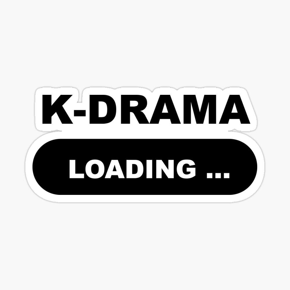 K-drama loading Art Board Print