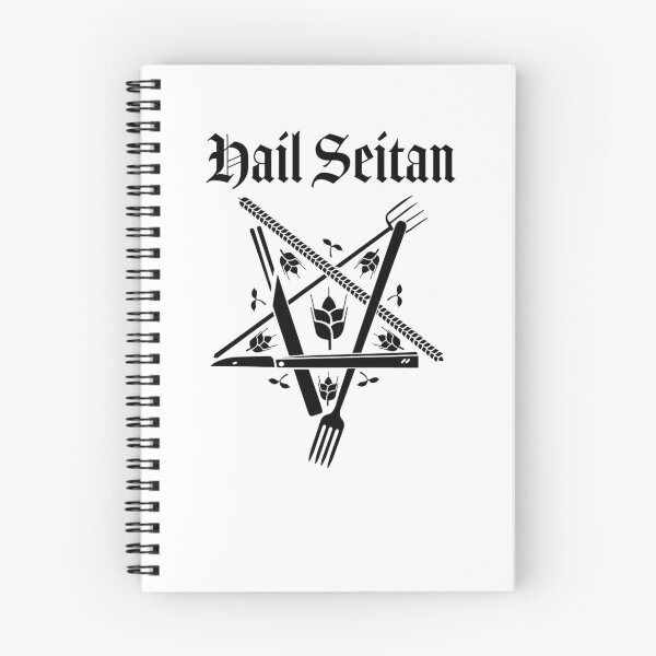 Item preview, Hail Seitan, Go Vegan! designed and sold by janarobinson91.