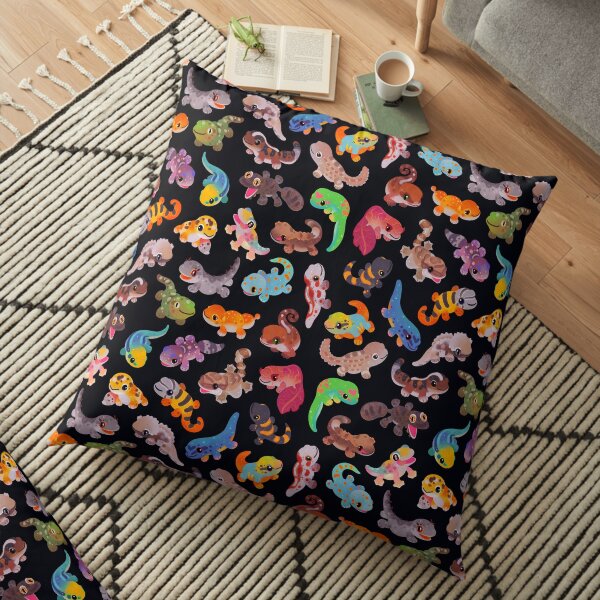 Gecko Floor Pillow