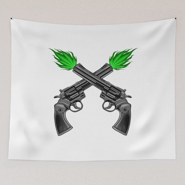 Item preview, twin pistols designed and sold by Jessicademeyere.