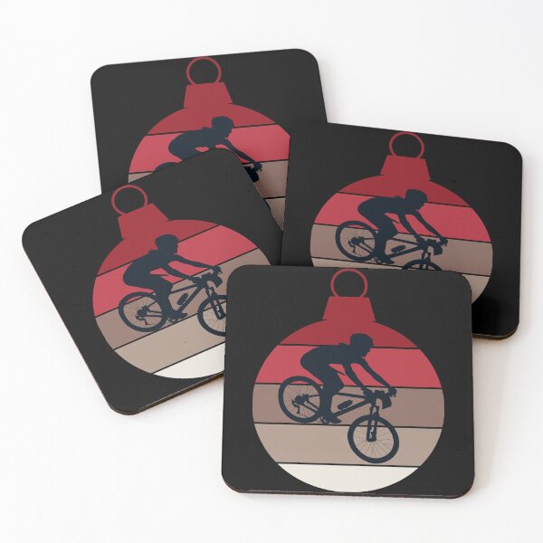 Item preview, Christmas Ornament - Mountain Biker  designed and sold by HeatherPore.