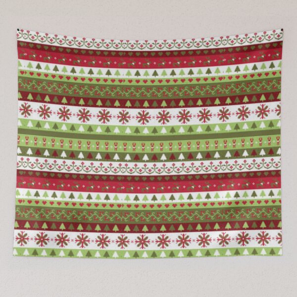 Item preview,  Christmas  Knitted style traditional Crimbo ugly jumper  designed and sold by amy greaves.