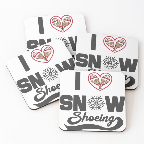 Item preview, I Love Snowshoeing Snowsuit Mountains designed and sold by tbauernhoferbiz.