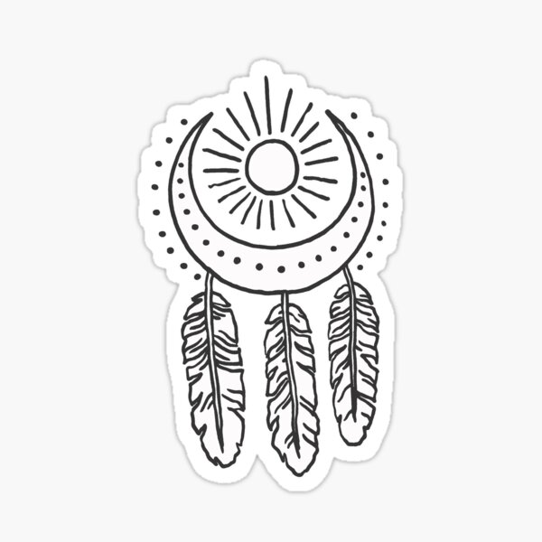 dream catcher Sticker