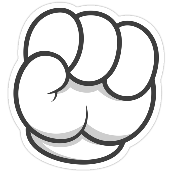 "Good Gloves • Punch" Stickers by RYLNYC | Redbubble