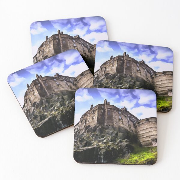 Item preview, Edinburgh Castle (Painting) designed and sold by cmphotographs.