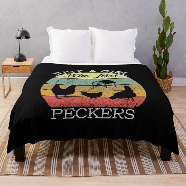 Item preview, Just a Girl who Loves Peckers Chicken Whisperer Women Gift designed and sold by skulltshirt.