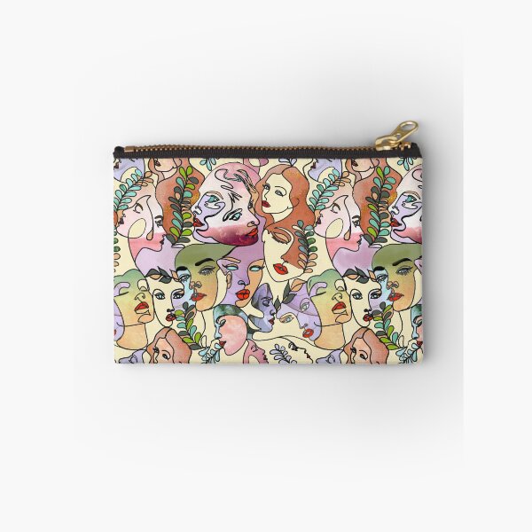 Item preview, Modern Contour Line Doodle Drawing Art designed and sold by NadineMay.