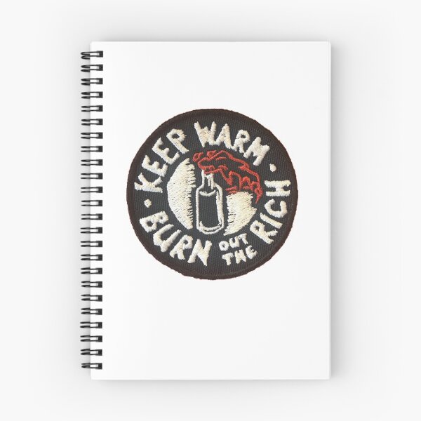 Item preview, Keep Warm, Burn out the Rich Sticker designed and sold by designolo.
