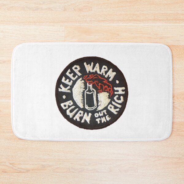 Item preview, Keep Warm, Burn out the Rich Sticker designed and sold by designolo.