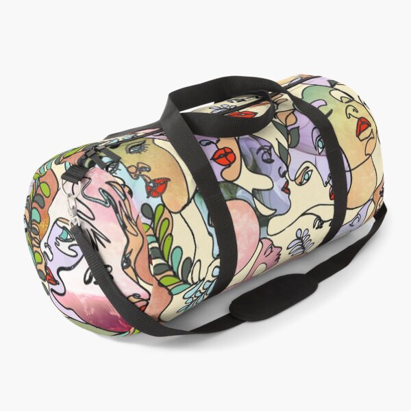 Item preview, Modern Contour Line Doodle Drawing Art designed and sold by NadineMay.
