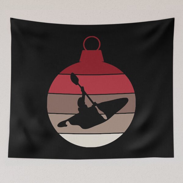 Item preview, Christmas Ornament - Kayaking  designed and sold by HeatherPore.