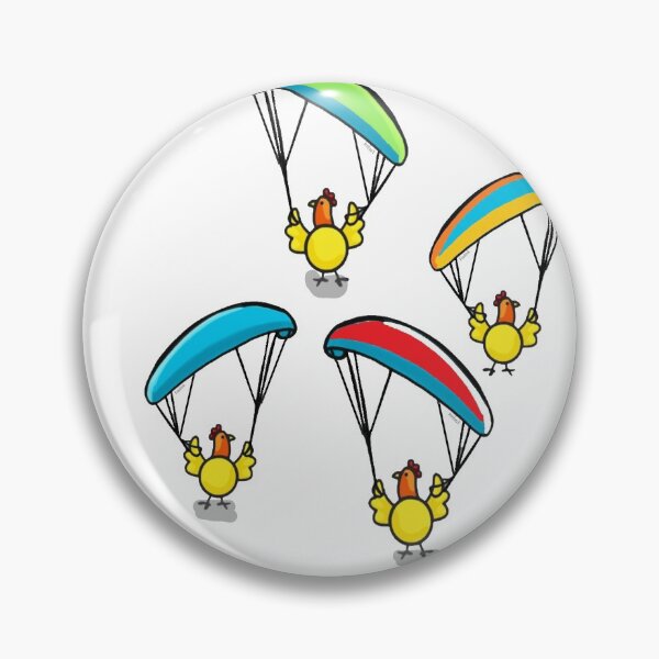 Item preview, Ground handling, gift idea, chicken, chickens, gift, paraglider, paragliding, paragliding school, funny, cloud designed and sold by DoraISI.