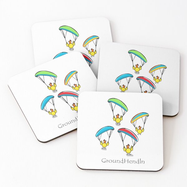 Item preview, Ground handling, gift idea, chicken, chickens, gift, paraglider, paragliding, paragliding school, funny, cloud designed and sold by DoraISI.