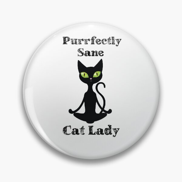 Item preview, Funny Gift For Cat Lovers Purrfectly Sane Cat Lady designed and sold by Suhy.