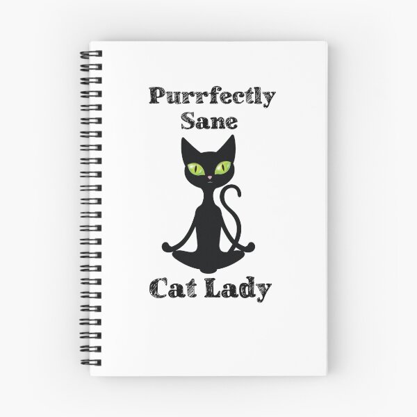 Item preview, Funny Gift For Cat Lovers Purrfectly Sane Cat Lady designed and sold by Suhy.