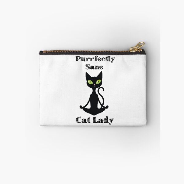 Item preview, Funny Gift For Cat Lovers Purrfectly Sane Cat Lady designed and sold by Suhy.