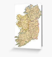 Vintage Ireland Greeting Card