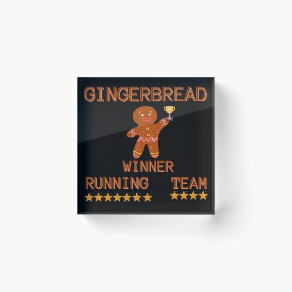 Item preview, Gingerbread Running Team designed and sold by Vibing-Right.