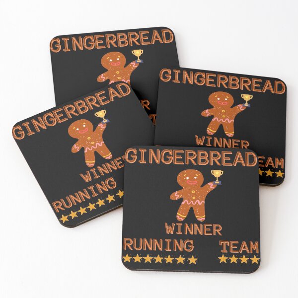 Item preview, Gingerbread Running Team designed and sold by Vibing-Right.