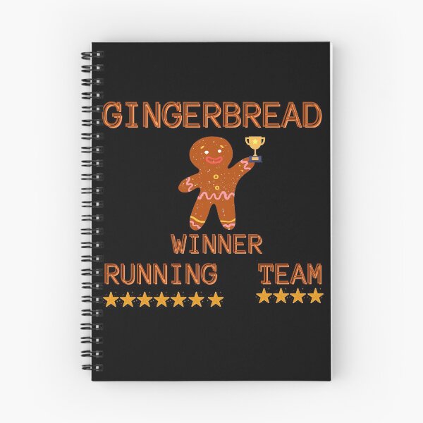 Item preview, Gingerbread Running Team designed and sold by Vibing-Right.